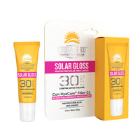 Thumbnail for Bálsamo labial Potector Solar Gloss Fotosun UV100 FPS 30 HyaCare® Filler CL Textura hidratante no pegajosa