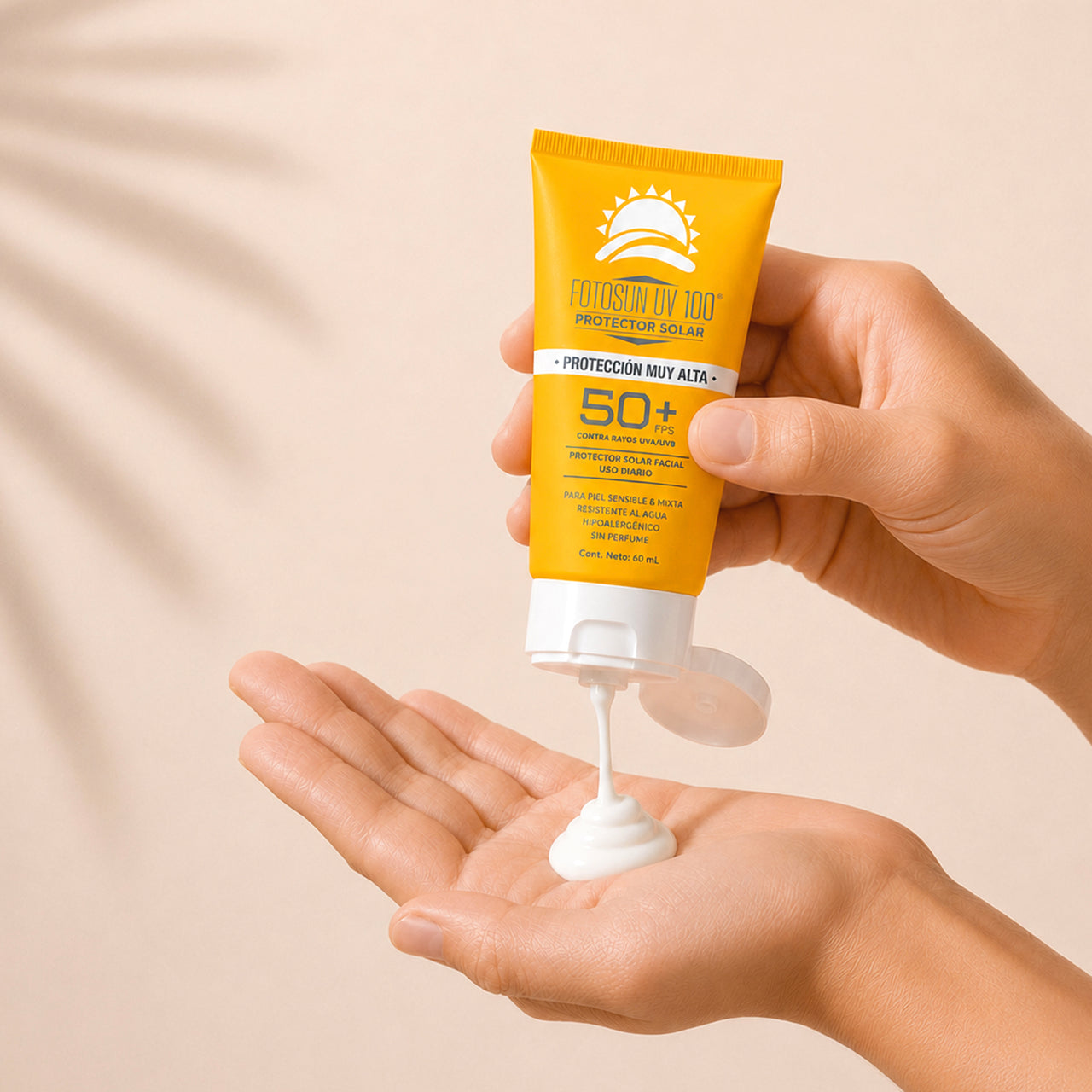 Protector Solar Facil Fotosun 100 UVFPS 50+  60 ml