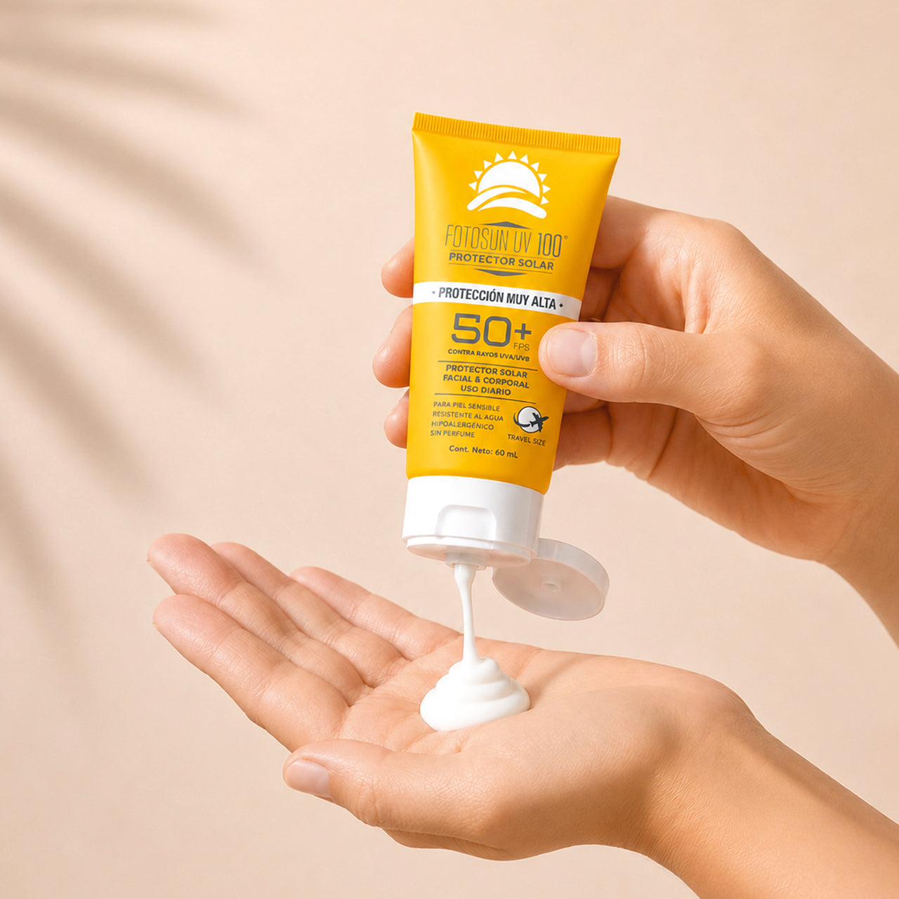 Travel Fotosun UV 100  50+ Protector Solar 60ml