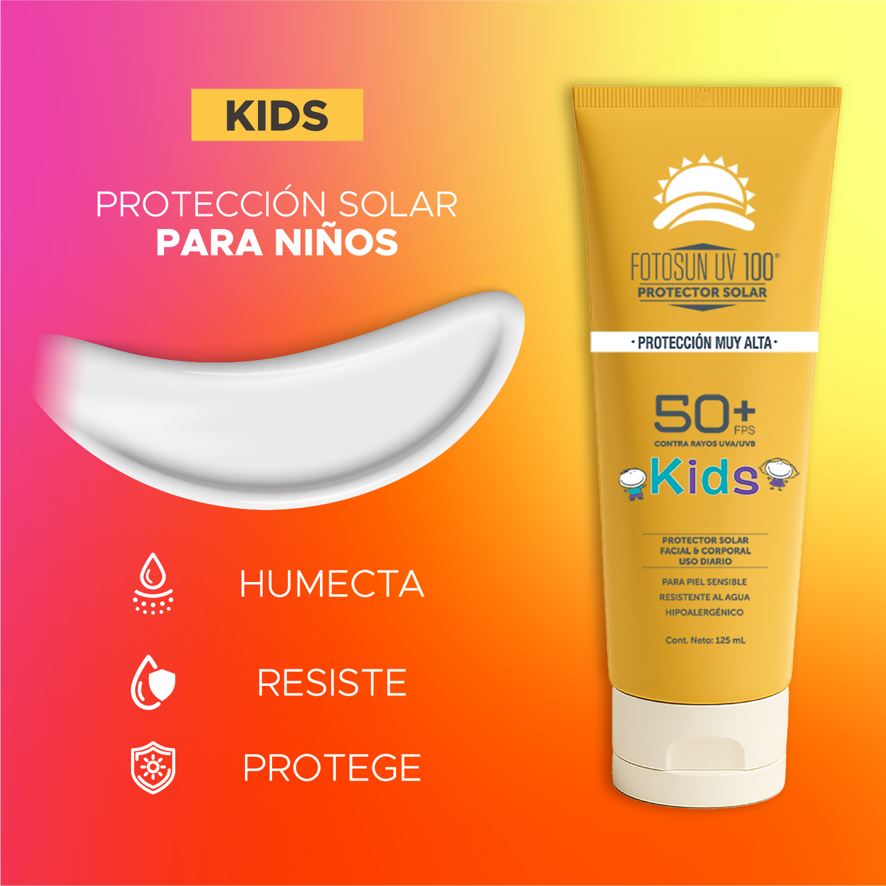 Protector Solar Fotosun Kids