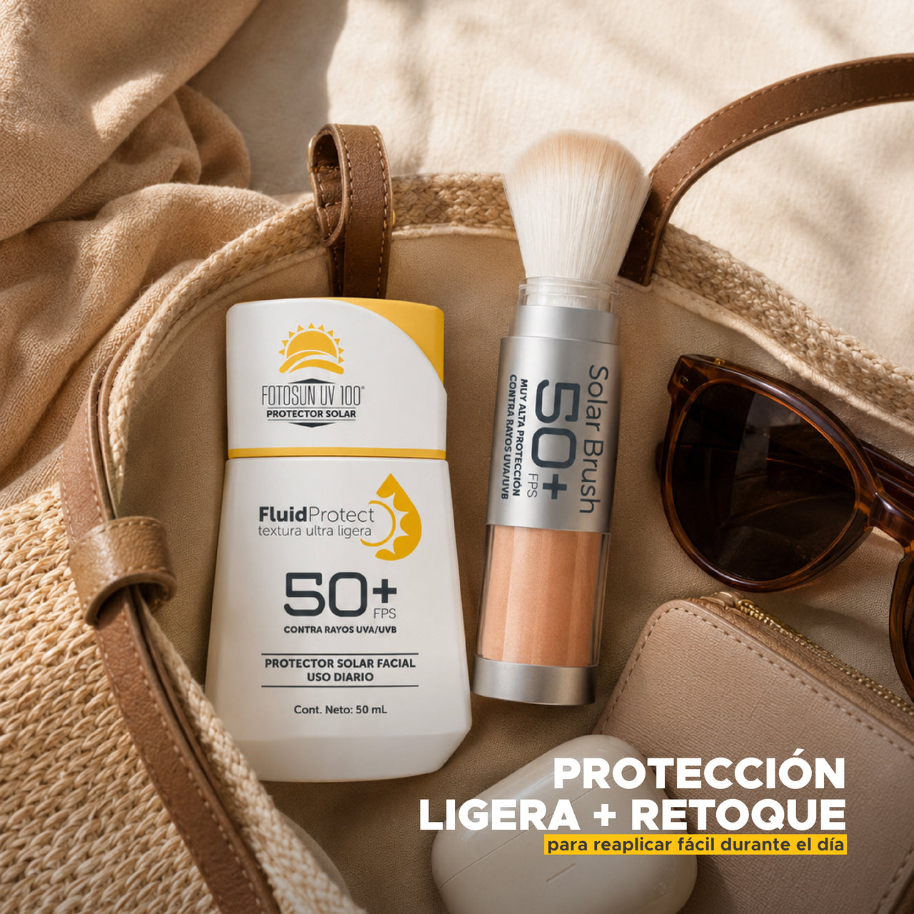 Protector Solar Fluid Protect Luz Azul Fotosun UV 100