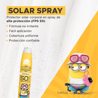 Thumbnail for Protector Solar en spray FOTOSUN UV 100 Minions Bruma Seca Solar SPF 50+ 200ML
